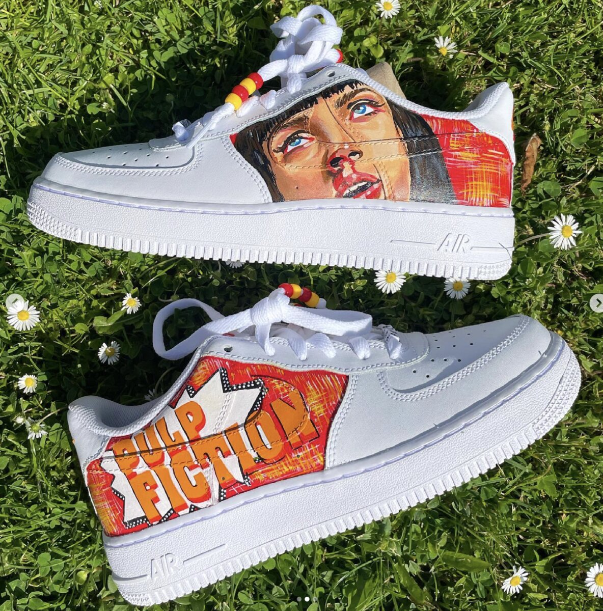 Pulp Fiction custom Nike Air Force 1 by ARLA